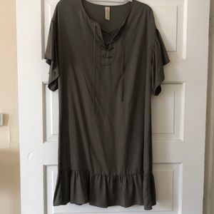 Green Summer Casual Dress